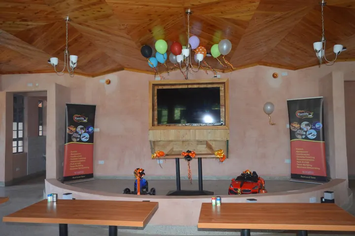 Event and celebration setup inside Kenlife
